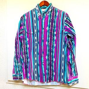 Wrangler Men’s Cowboy Cut Regular Fit Western Shirt